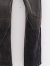 OUDE WAAG 25 Early Autumn Washed Stretch Denim Flared Pants OW-OW-25PF-PT06C1BU690-SL Dark Blue(PT05C1BL094)